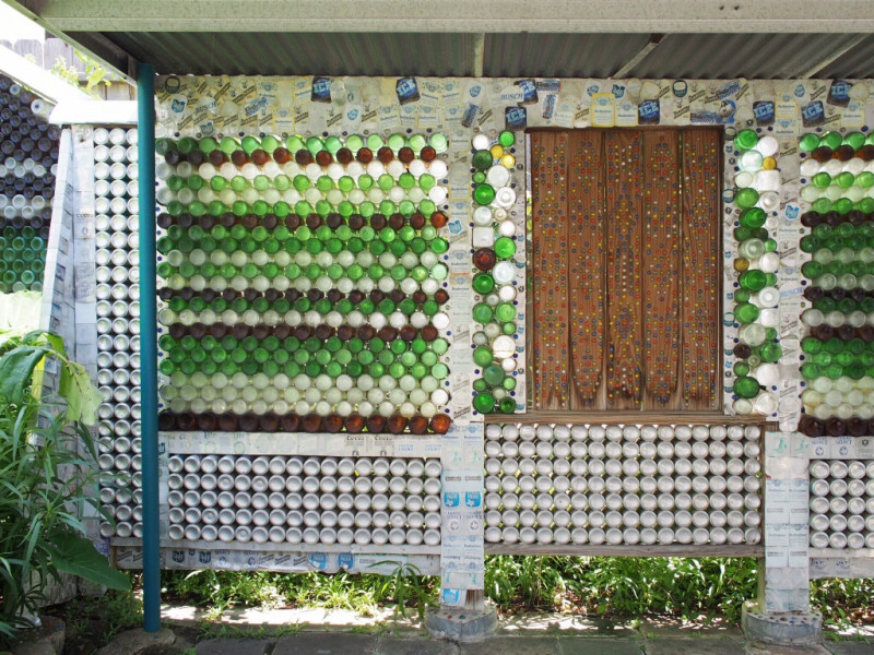 ヒューストン】謎のビール缶ハウス☆おおきみかアメリカ横断中11