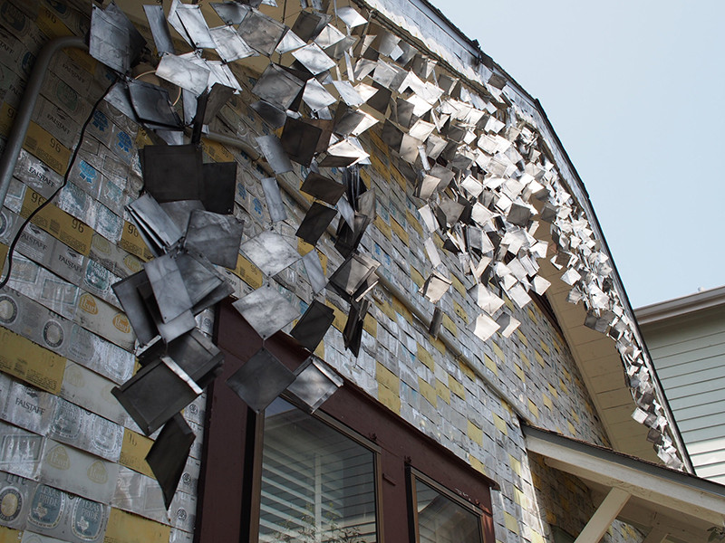 ヒューストン】謎のビール缶ハウス☆おおきみかアメリカ横断中11