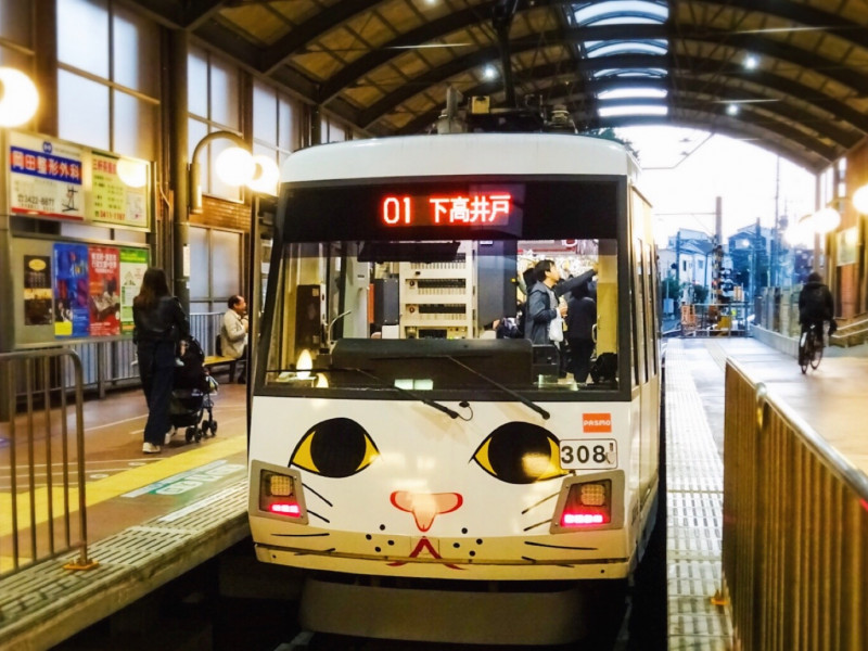 期間限定の「招き猫電車」が可愛い！ ねこだらけの東急世田谷線沿いぶらり旅 | NAVITIME Travel