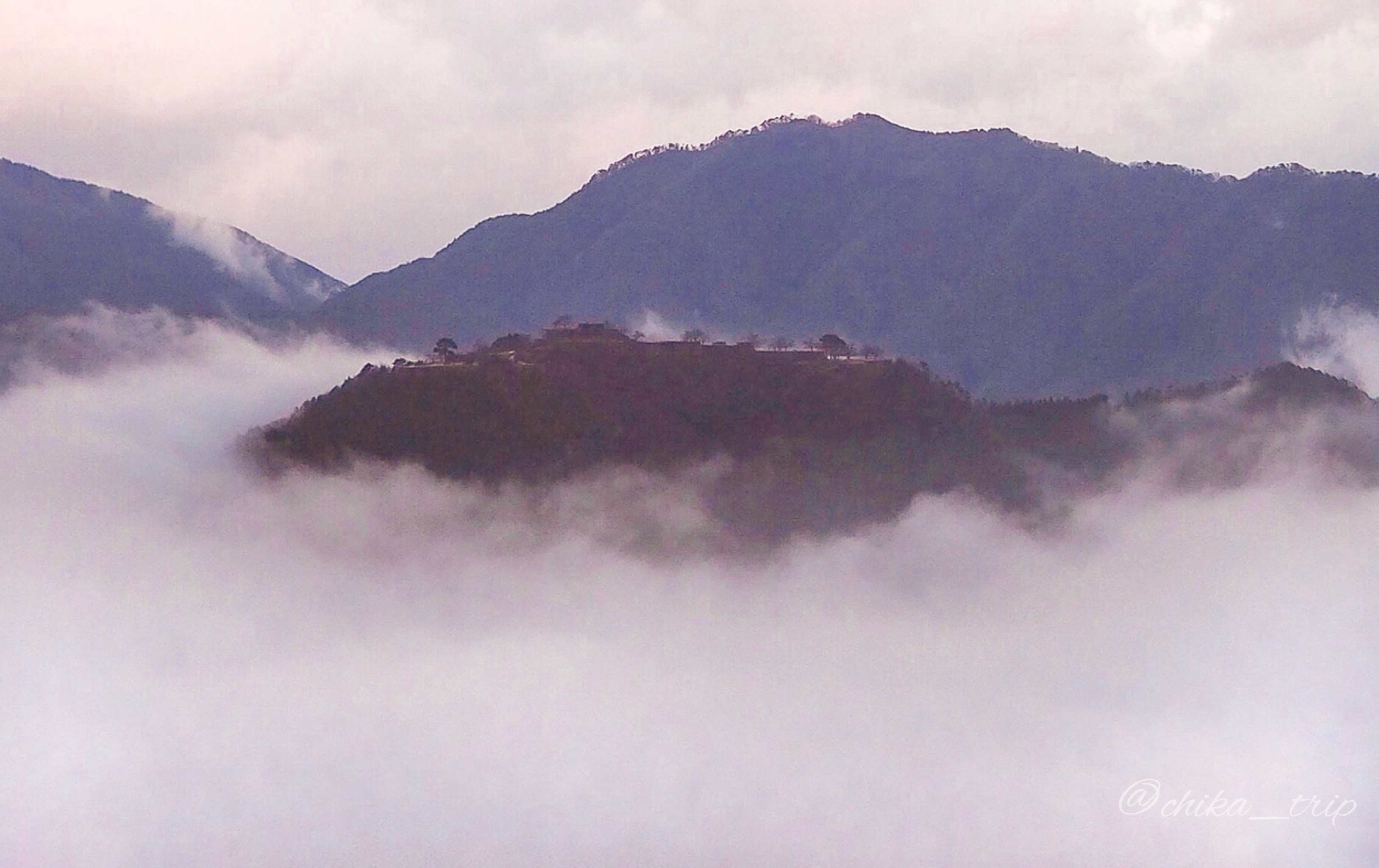 冬でも楽しめる 雲海に浮かぶ天空の城 竹田城跡