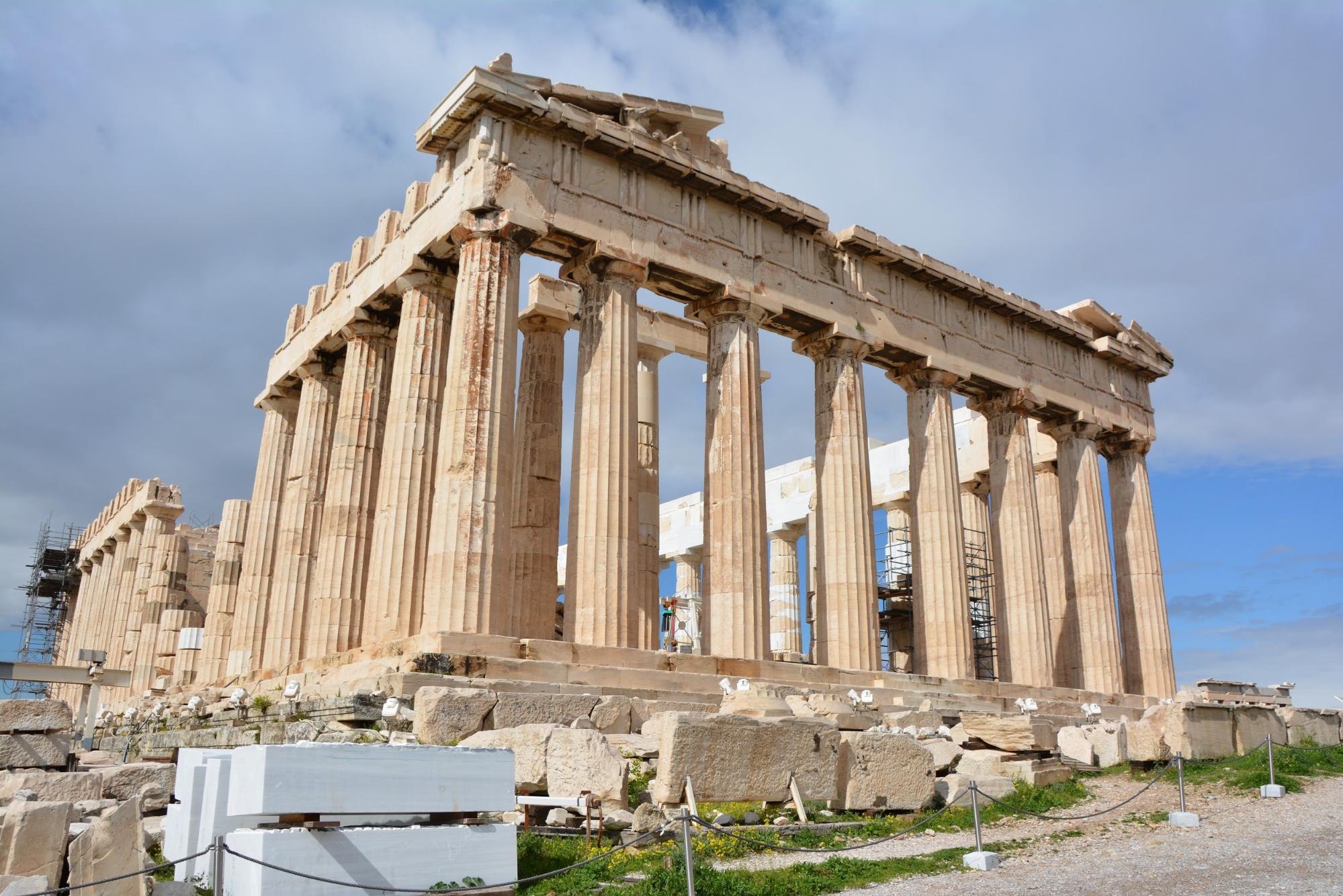 ギリシャ 数々の神殿が建つ聖域 アクロポリス
