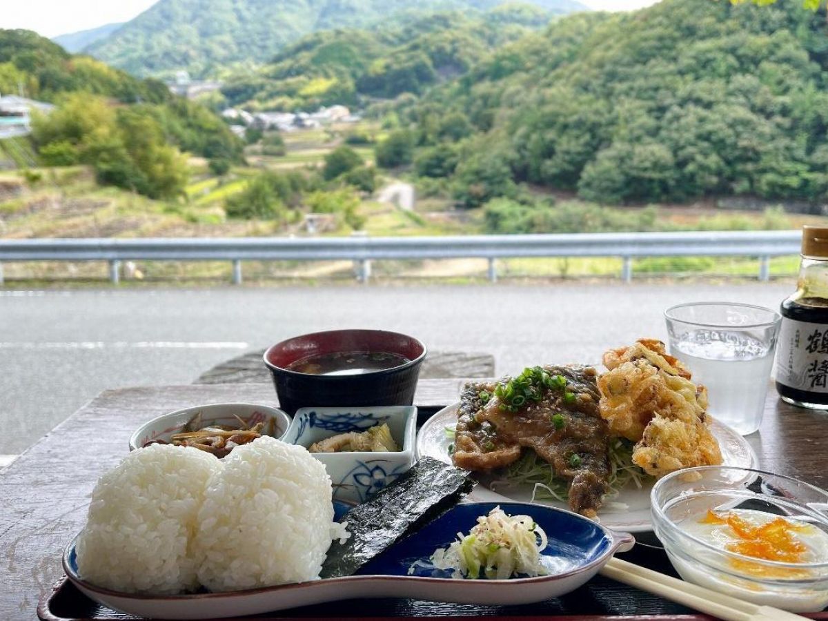 【香川】棚田の絶景を見ながら小豆島の味覚をいただける「こまめ食堂」!