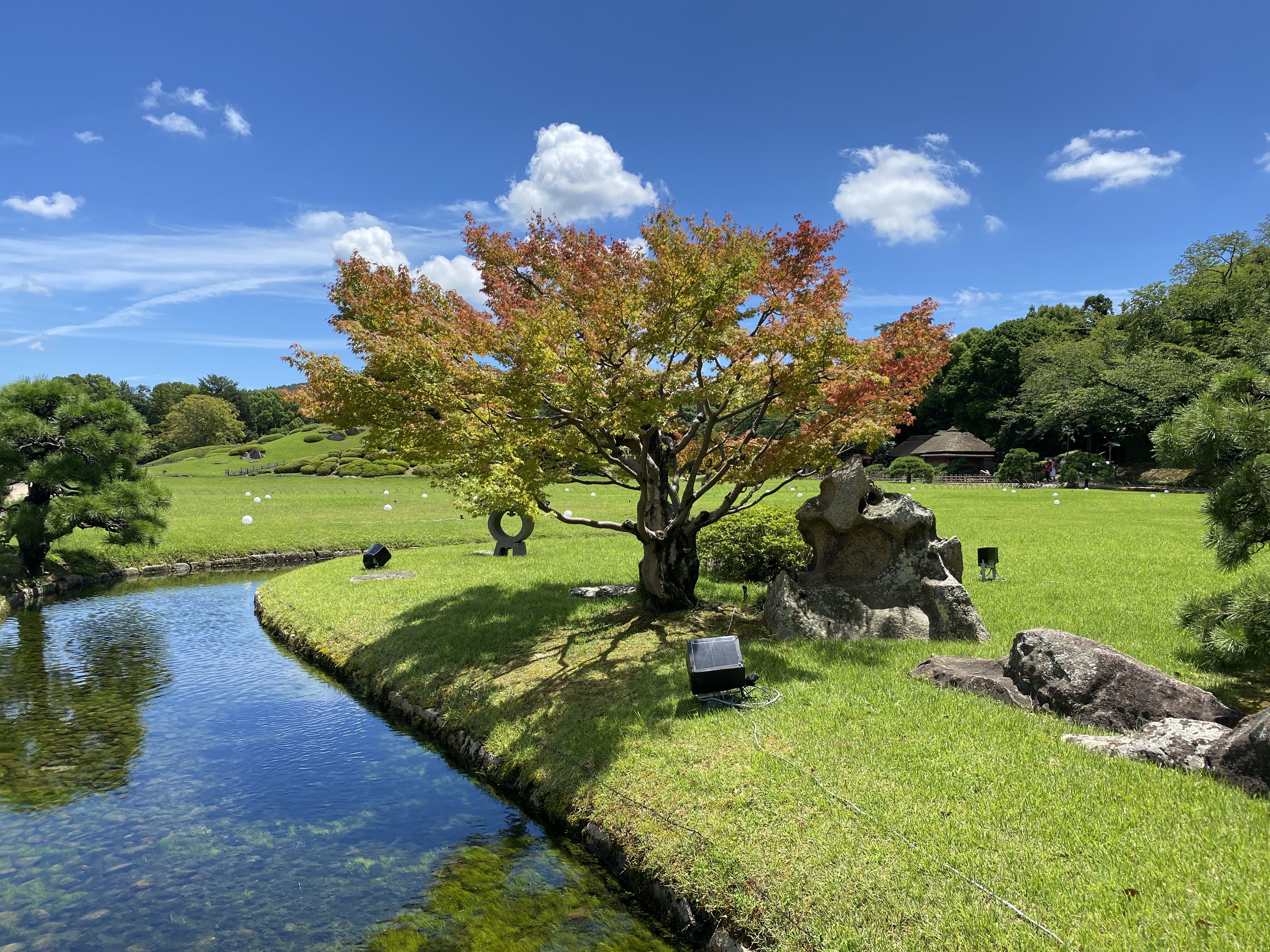 岡山 夏の風物詩 日本三大庭園後楽園の夏は 幻想庭園